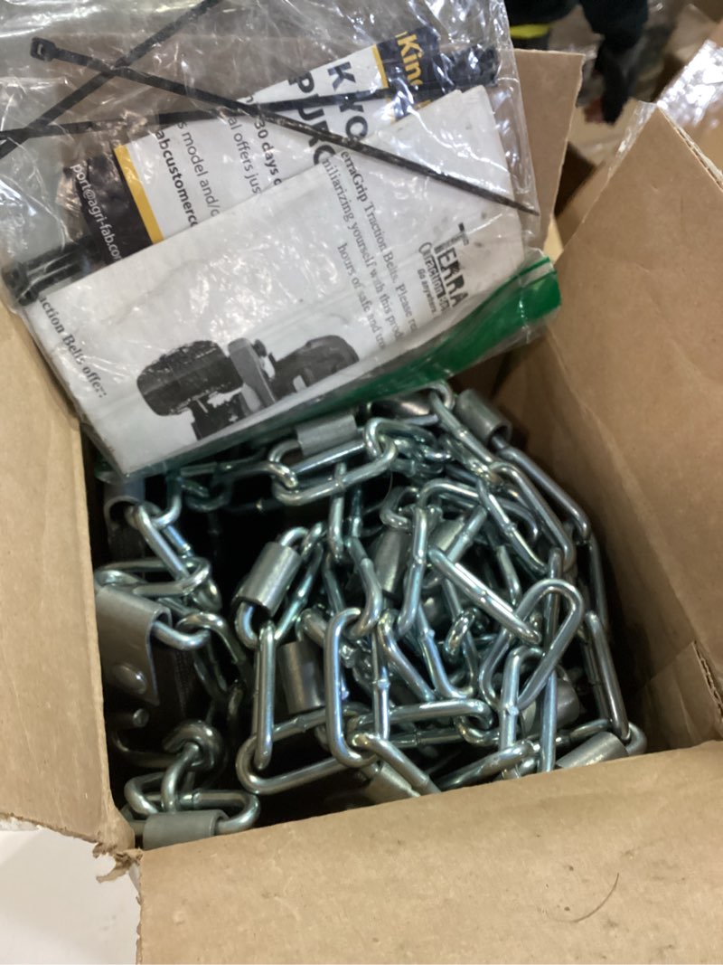 Condition photo showing Good Condition for TerraKing 45-0622 TerraGrips 24 x 12-12 Tires; Designed for Riding Lawn and Garden Tractors for Snow