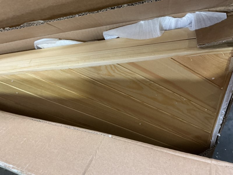 Condition photo showing Good Condition for Folding Picnic Table with Table Runner, Portable Boho Low Picnic Table for Indoor Outdoor, 60" x 30" Wooden Table with Adjustable Heights for Camping, Wedding, Beach, Garden, Party(Large Size for 6)