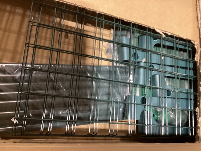 Condition photo showing As Is for Bstrip Indoor Greenhouse with Grow Light, 4-Tier Mini Green House, 4Pcs Grow Lights for Indoor Plants with Timer, Zippered PVC Grow Tent with Airflow Windows, Indoor Greenhouse Cabinet 35x19.3x63in 4-Tier Dome Greenhouse