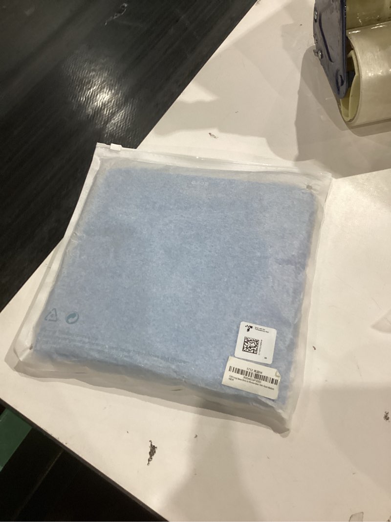 Condition photo showing Good Condition for C202 Women's Long Sleeve Shirts Crew Neck Slim Fit Going Out Tops Basic Tees Barely There Collection Azure Medium