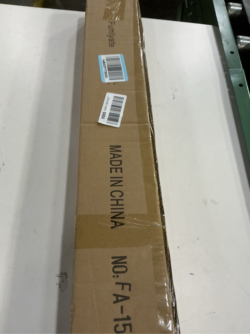 Condition photo showing New/Like New for Wrap Around Curtain Rods 2 Pack for 28 to 48 Inches Windows, 1\" Heavy Duty Room Darkening Drapery Rod with Sturdy Aluminum Base, Wall Mounted Ceiling Mounted Curved Curtains Rod, Matte Black Matte Black for 24\"-48\" Windows