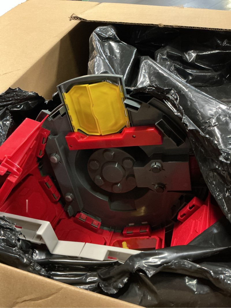 Condition photo showing As Is for paw patrol, mighty lookout tower with 4 exclusive bonus action figures, toy car, lights and sounds (amazon exclusive), kids toys for ages 3 and up