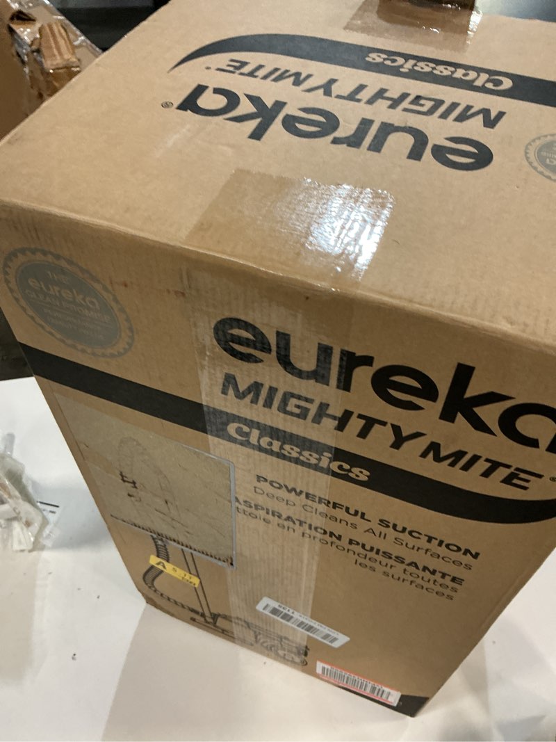 Condition photo showing As Is for Eureka Bagged Canister Vacuum Cleaner, 3670H w/ 2bags, 3670h-blue Blue 3670H with 2 bags