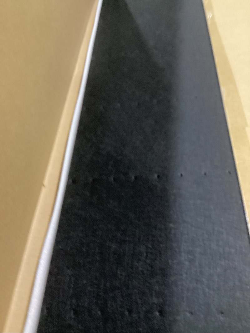 Condition photo showing As Is for Wood Slat Wall Panel, 48'' x 24'' Wood Panels for Wall, 3D Soundproof Wall Panels, Large Acoustic Panels for Interior Ceiling and Wall Decor Noise Reduction, 2 Pack, Walnut