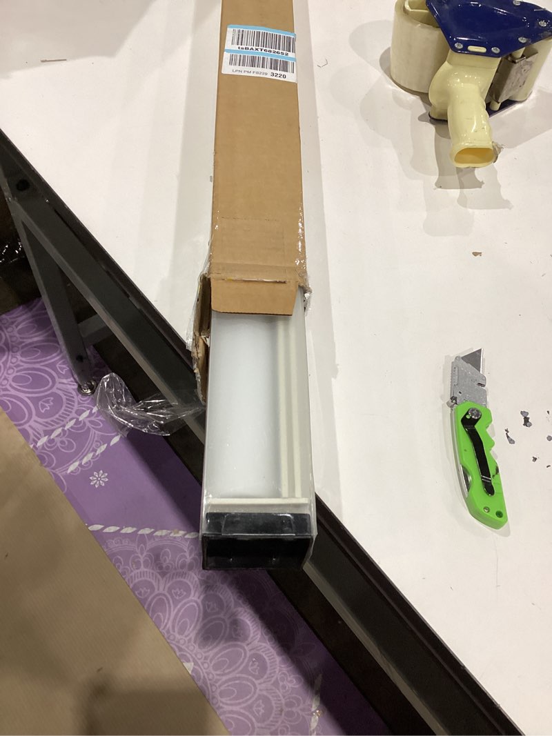 Condition photo showing Good Condition for cordless blackout roller shades blinds for windows free-stop,pull down room darkening with valance,thermal insulated woven fabric window door blinds for home,office,linen 33" w x 72" l 33"w x 72"h linen