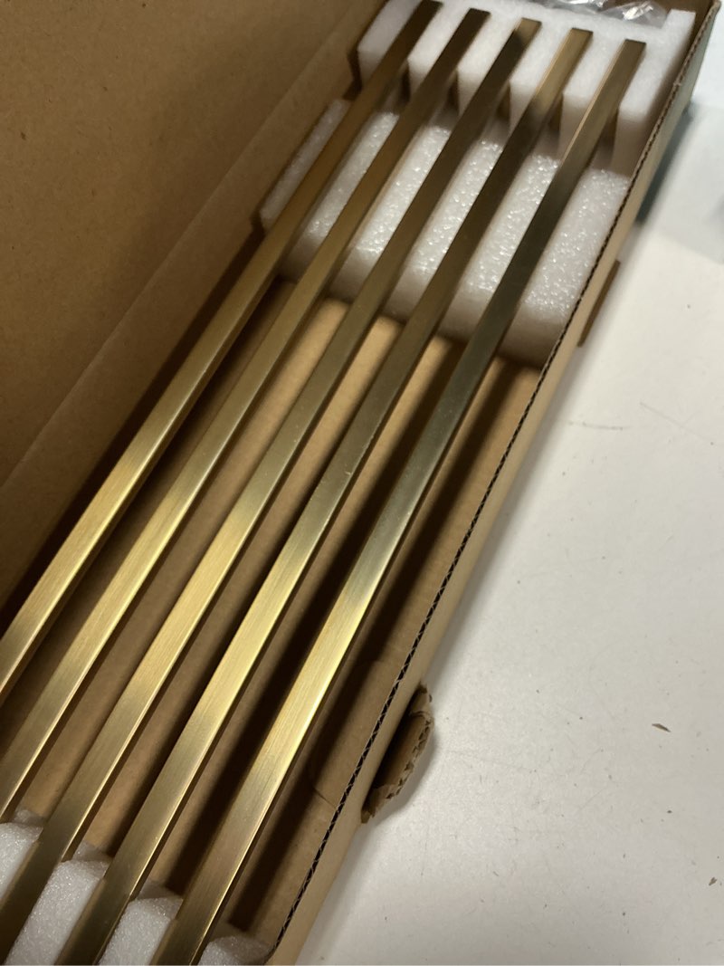 Condition photo showing Good Condition for tunny 5 pack classic cabinet handles-12.6"/320mm screw spacing champagne bronze furniture hardware handles for kitchen cabinets bedroom cabinet pull champagne bronze 12.6"(320mm)hole center-5pcs