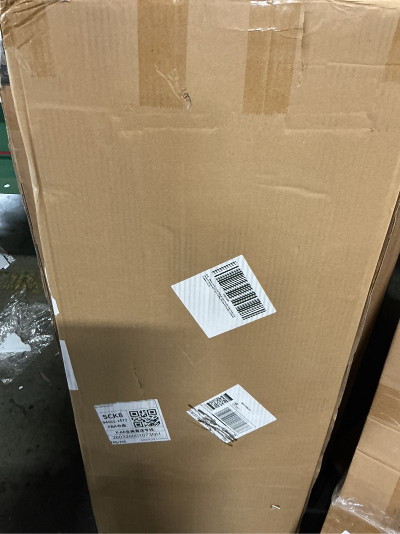 Condition photo showing New/Like New for youlina 4 pcs 23.6x36 heavy duty a-frame sandwich board, double-sided folding sidewalk sign with carry handles, black steel portable outdoor advertising sign holder frame only