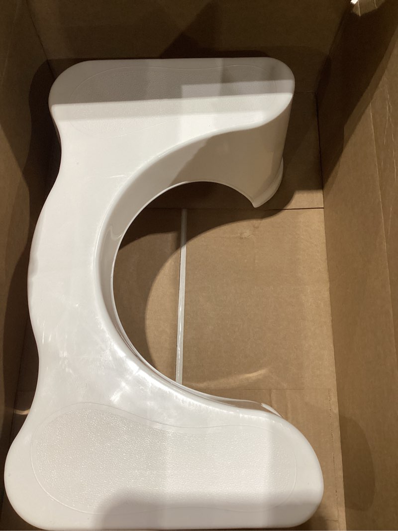 Condition photo showing Good Condition for squatty potty the original bathroom toilet stool, 7 inch height, white white 7 inch