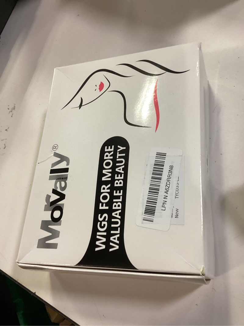 Condition photo showing New/Like New for morvally Men’s 80s Style Wigs | Long Curly Silver Gradient Brown Synthetic Hair | Heavy Metal, Glam Rock-Rocker Wig | Perfect for Halloween, Cosplay, DIY Themed Costume Party