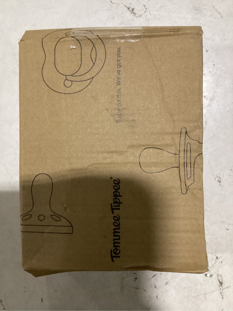 Condition photo showing Good Condition for tommee tippee ultra-light stayput pacifier, one-piece silicone design, 6-18m, 4 pack yellow/blue/green/brown 6-18 month (4 pacifiers)