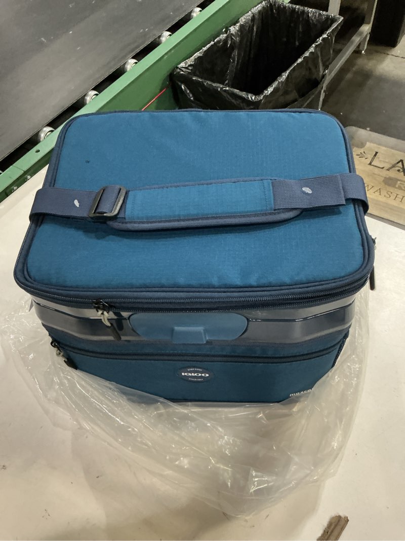 Condition photo showing Good Condition for igloo latitude cool fusion hard liner cooler bag blue shale