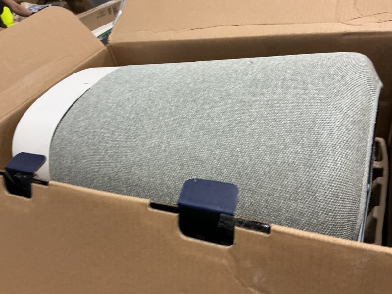 Condition photo showing As Is for blueair air purifiers for large rooms, cleans 3,048 sqft in one hour, hepasilent smart air cleaner for home, pets, allergies, virus, dust, mold, smoke - blue pure 211i max