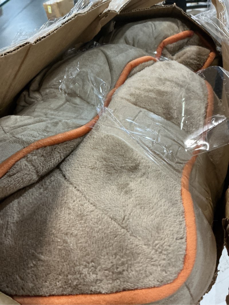 Condition photo showing Good Condition for bedsure xl plus orthopedic dog bed for extra large dogs - washable xlarge dog cat bed waterproof, comfort dogs couch sofa with washable removable cover, pet bed with nonskid bottom, hazel, 48" 48"l x 35"w x 8"th hazel