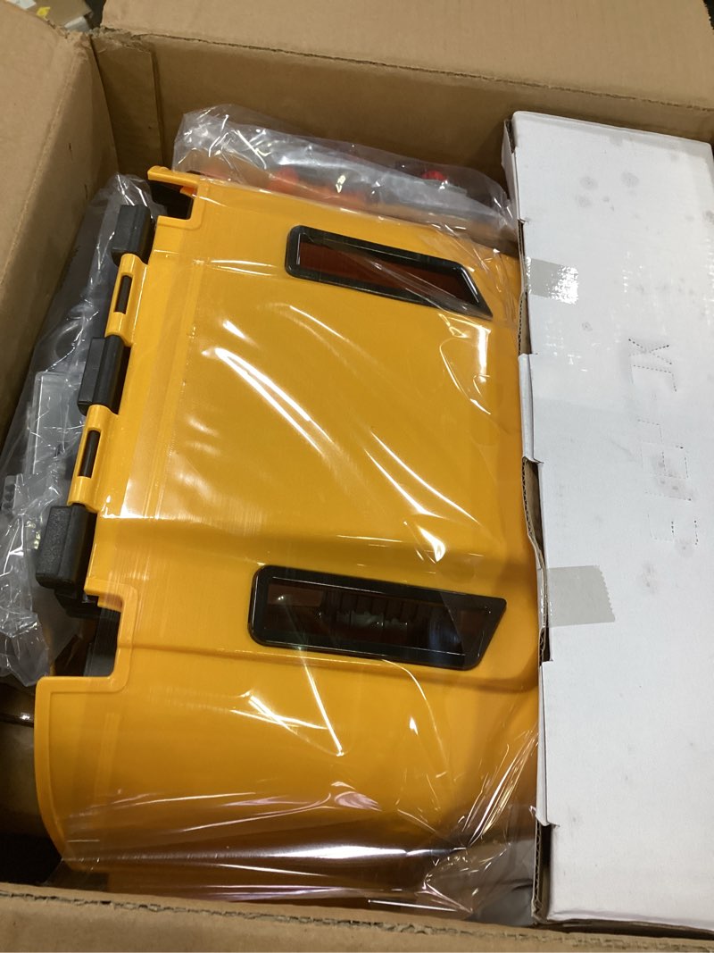 Condition photo showing New/Like New for SpringFlower Toys Gifts for 3 4 5 6 7 8 Years Old Boys, Large Truck Engine, Mechanic Repair Set for Kids, Big Truck Builder Kit, Take Apart Motor Vehicle Play Car Service Station, for Kids Yellow