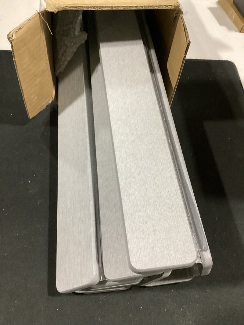 Condition photo showing Good Condition for 2 pcs large stone dish drying mat for kitchen counter with water absorbing sink tray,24x16 inch foldable diatomaceous earth dish mat & 8x4 inch stone coasters tray,super absorbent quick dry marble