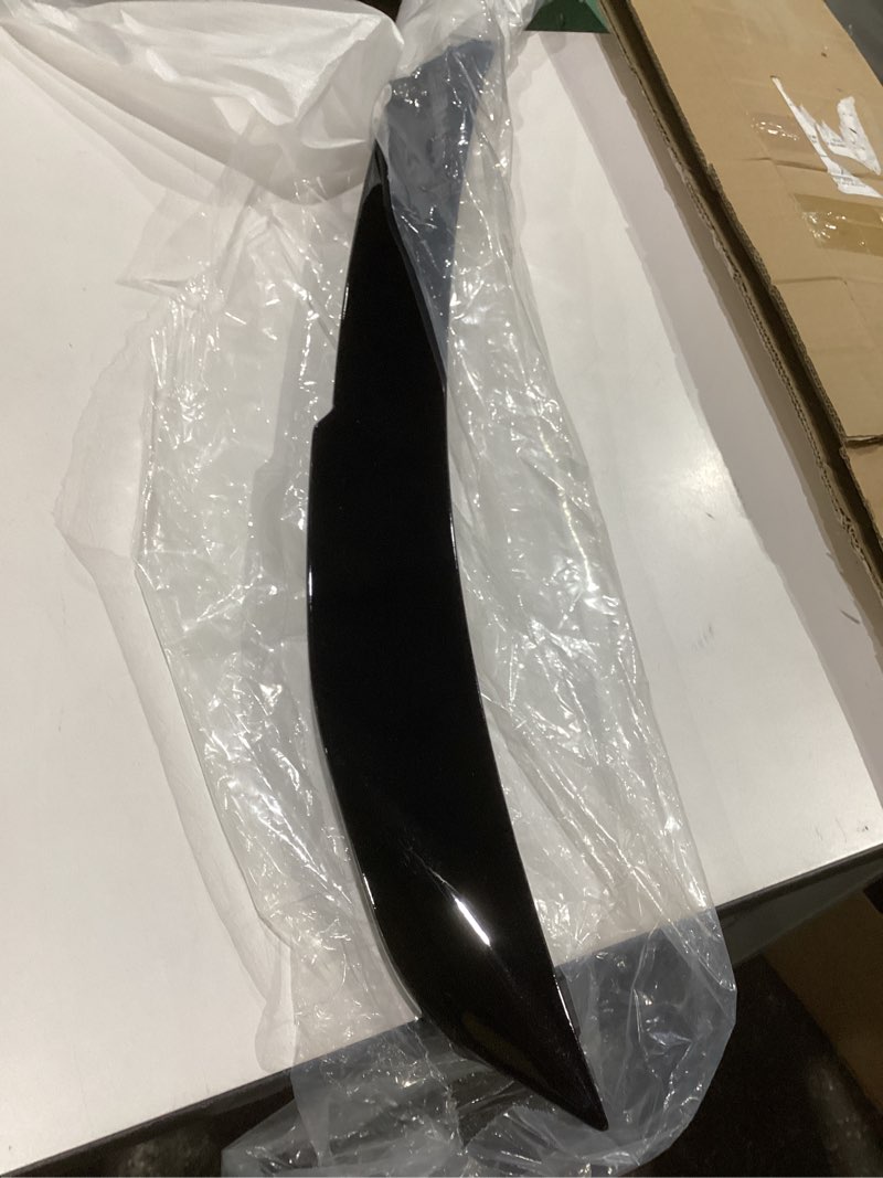 Condition photo showing Good Condition for rear trunk wing spoiler compatible with nissan sentra s sv sr 2020-2025 abs plastic trunk spoiler lid splitter (r style)