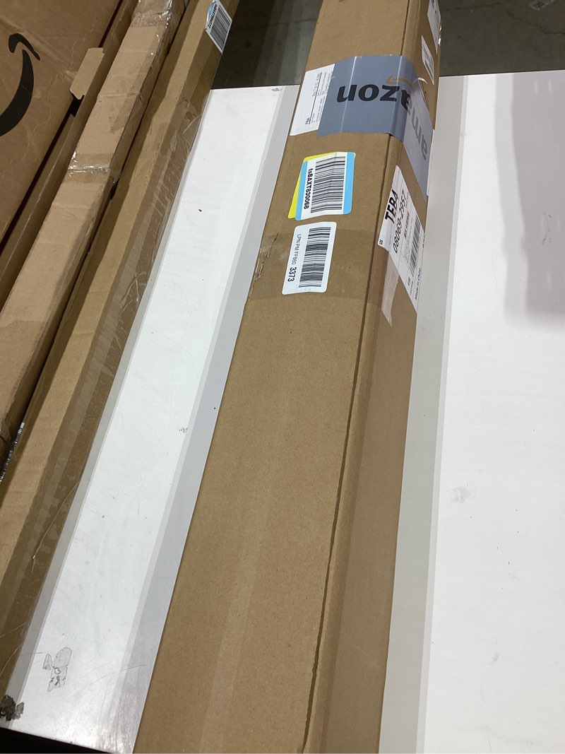 Condition photo showing Good Condition for breling chair mat for carpet & hardwood floor 46 x 60 inches clear rose office floor protector for home office heavy duty vinyl desk mats