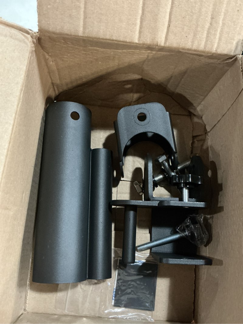 Condition photo showing Good Condition for yes4all olympic weight plate holder attachment, weight plate storage for power rack 2x2-3x2 - fit 2 inches weight plates e. pair of 2" plate holders fit 2x2" rack with 1" hole