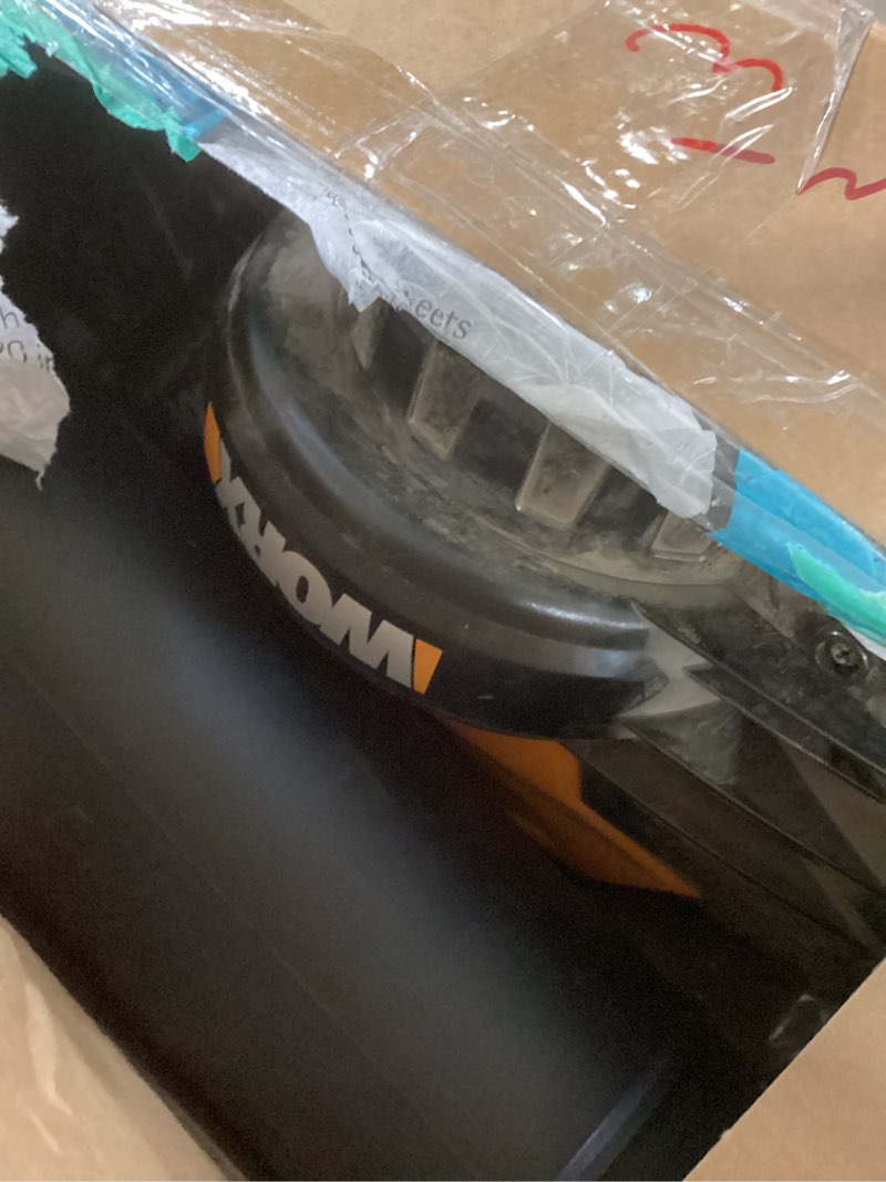 Condition photo showing As Is for WORX WG583 40V Cordless Leaf Blower, 3 in 1 Blowers for Lawn Care with Vacuum & Mulcher, Electric Blower with Brushless Motor & 2 Speed Control, 2 Batteries & Charger Included 210MPH 40V 3 in 1 w/(2)4.0 Ah Batteries