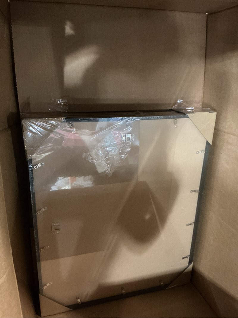 Condition photo showing Good Condition for 20x24 picture frame set of 6, display poster 16x20 with mat or 20 x 24 without mat, light weight and high transparent 20 by 24 frame for wall - 6 pack/black/20 x24 6 20x24