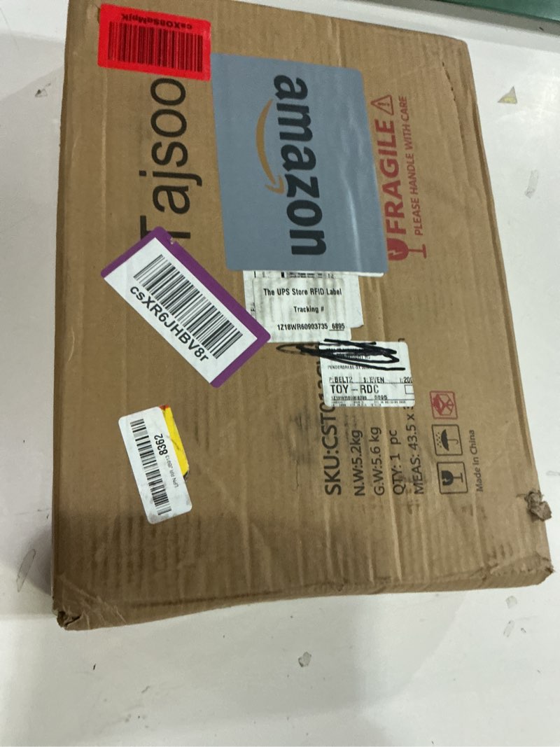 Condition photo showing New/Like New for Tajsoon Entryway Table, 2-Tier Small Consle Table for Entryway, Narrow Sofa Table with Shelves, Entrace Table for Hallway, Living Room, Corridor, Office, Gold & White