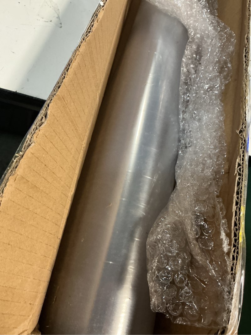 Condition photo showing Good Condition for Beeveer 48 x 96 Inch Extra Large PET Plexiglass Sheets Roll, Transparent Clear Flexible Plastic Sheet for Craft, Picture Frames, Sign Blank, DIY Display Project, Protective Barriers 48 x 96 Inch 0.8mm