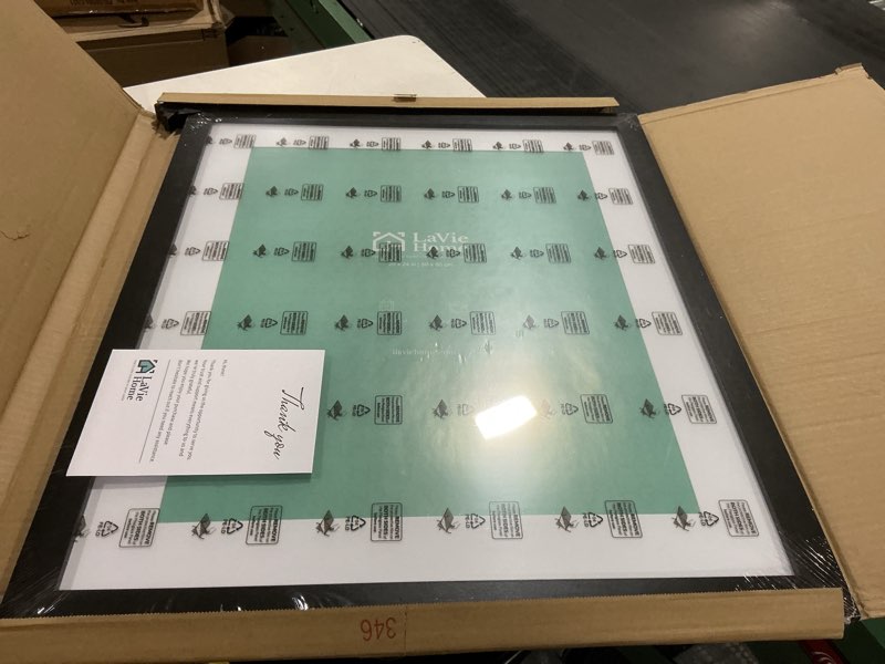 Condition photo showing New/Like New for (Similar to stock photo);LaVie Home 13x19 Picture Frame for Wall Display, 13x19 Black Picture Frame with HD Plexiglas, 13 x 19 Poster Frame 1 Pack, Display Frame for Vertical or Horizontal, Classic Collection
