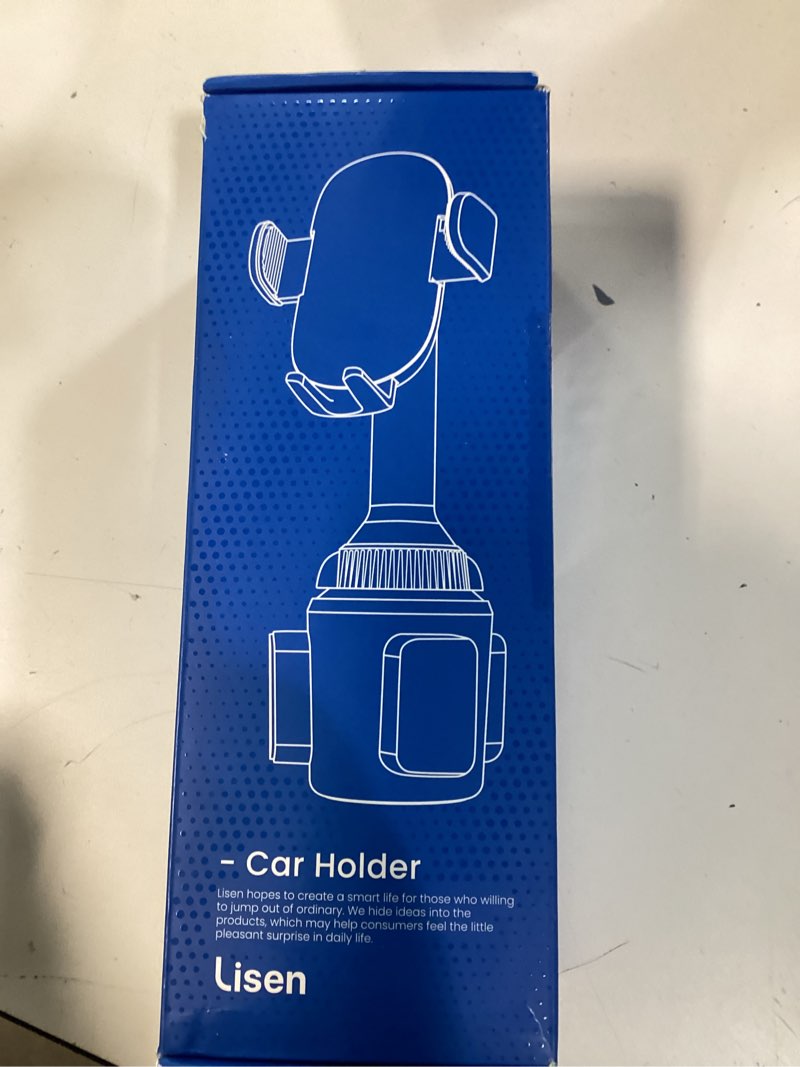 Condition photo showing New/Like New for LISEN Cup Phone Holder [No Shaking] Phone Holder for Car, 360 Adjustable iPhone Holder for Car Accessories for Women Truck Jeep Golf for iPhone 17 Pro Max 16 15 14 13 Samsung S25 All 4-7'' Phone