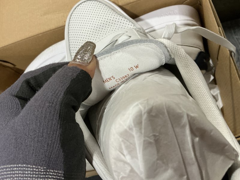 Condition photo showing As Is for cole haan men's grand crosscourt perforated sneaker