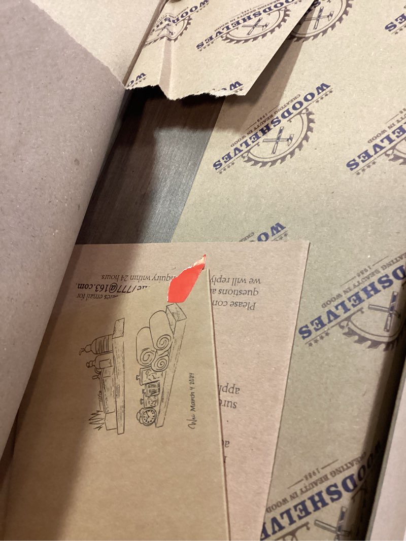 Condition photo showing New/Like New for BGMG Wood Floating Shelves 18 inch Set of 2, Rustic Wooden Wall Mount Shelves for Bathroom Living Room Bedroom Kitchen Farmhouse -18X 6.7 x1.25 inch- Dark Walnut Dark Walnut 18 inch