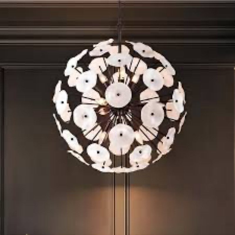 KALT1534.104521064 Celstrip 9 - Light Sputnik Starburst Sphere Chandelier
