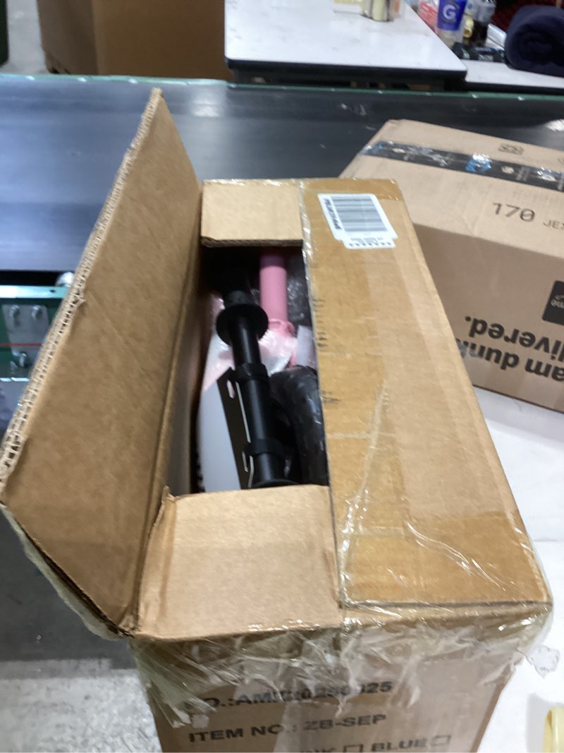 Condition photo showing New/Like New for 12 Inch Toddler Balance Bike for 1-3 Year Olds, No-Pedal Bike with Tool-Free Adjustable Seat, Quick Assembly, Gift for 1-3 Year Old Boys & Girls with Customizable Plate Pink KC