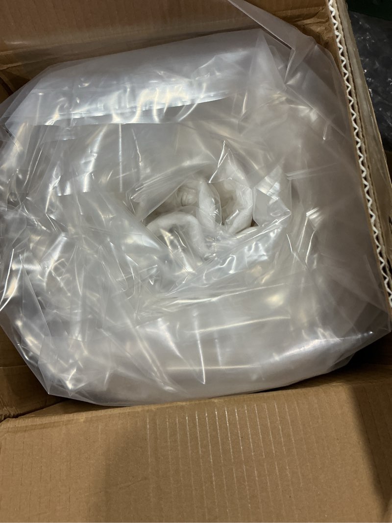 Condition photo showing Good Condition for fdw | 5 inch full mattress | medium firm | gel memory foam mattress | white | bed in a box, certipur-us certified | pressure relief, cooling ventilated foam | washable removable cover white full 5 in