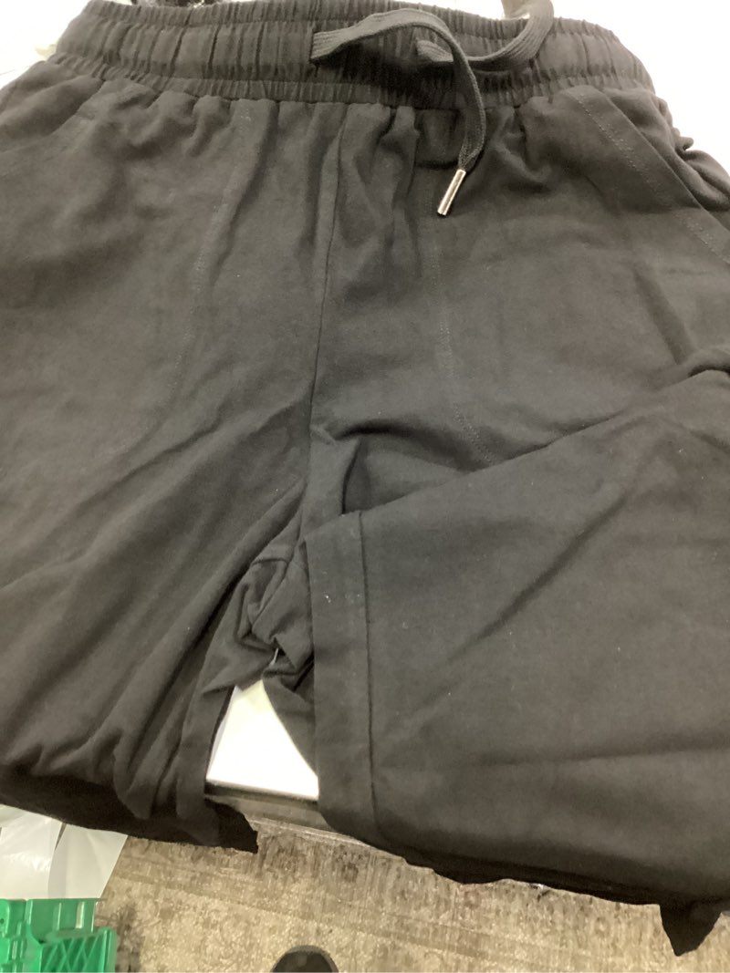 Condition photo showing Good Condition for sevego women's 30"/32"/34"/36" tall inseam lightweight dance studio pants ruched workout athletic casual pants black small/30" inseam