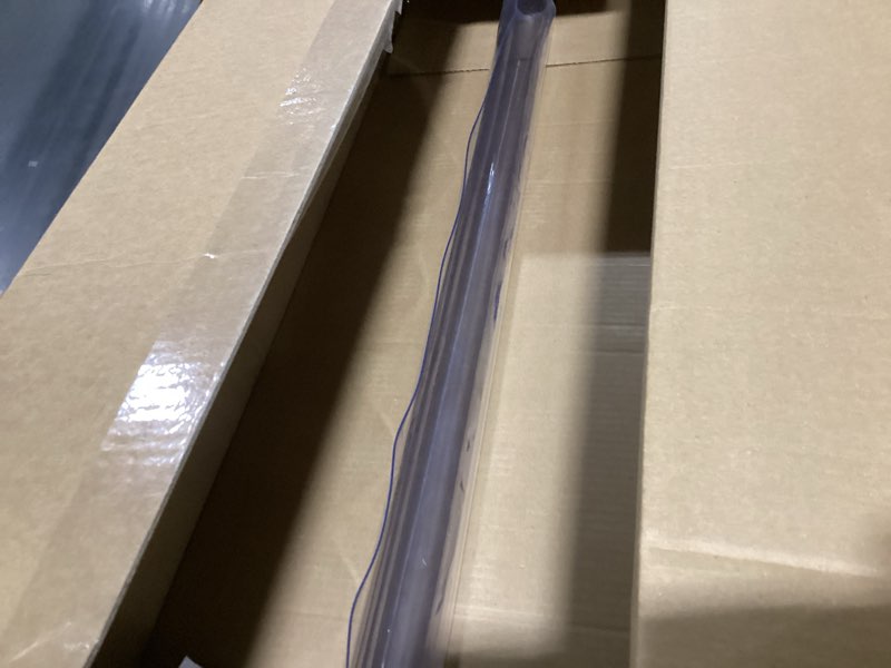 Condition photo showing New/Like New for lovepads 1.5mm thick 36 x 36 inch clear table cover protector, clear table protector for dining room table, plastic table cover, clear plastic tablecloth protector, dining table protectors pads 36" x 36" (square) clear 1.5mm