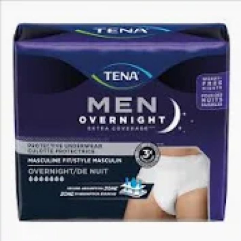 Tena men overnight extra coverage 4 pk