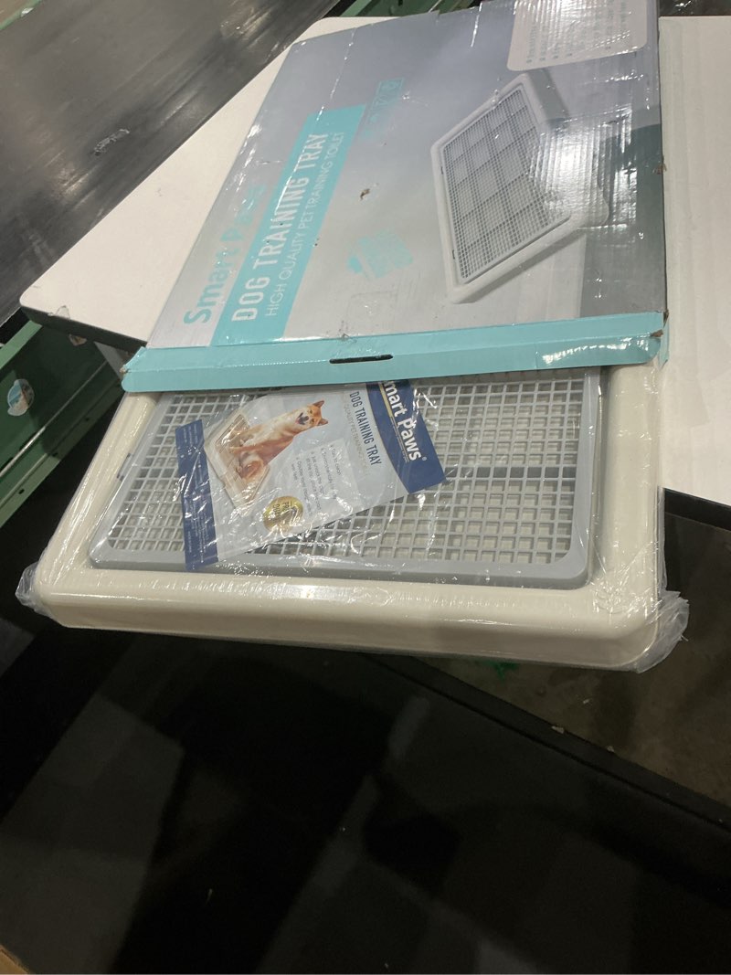 Condition photo showing Good Condition for smart paws corgi potty training toilet,french bulldog training tray,pet pads holder,dog toilet 65x52cm 25.5x20.4 inch (pack of 1)