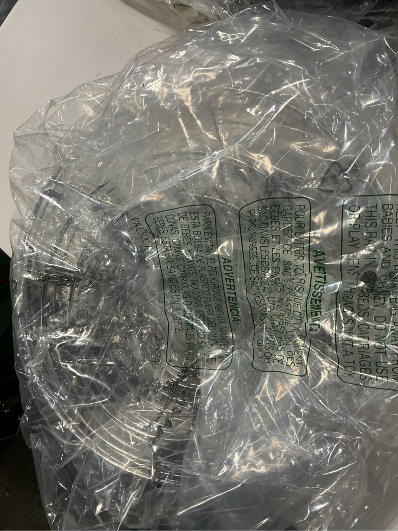 Condition photo showing New/Like New for CAXXA 3-Tier Hanging Basket Fruit Organizer Kitchen Heavy Duty Wire Organizer with 2 Free Bonus Metal Ceiling Hooks, Chrome