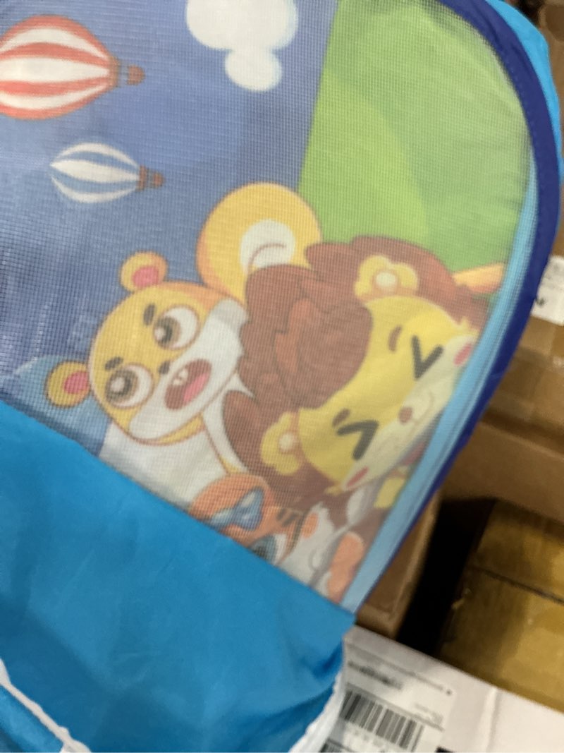 Condition photo showing Good Condition for 3 in 1 Kids Play Tent for Toddler with Baby Ball Pit and Play Tunnel, Children Indoor Outdoor Playhouse with Climbing Tunnel Toy for Toddlers, Boys and Girls Best Birthday Gifts (3pc Jungle Ball Pit)