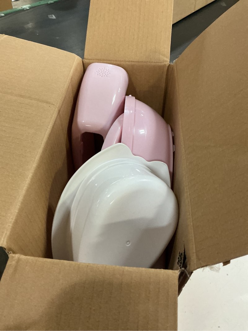 Condition photo showing Good Condition for ingenuity my size potty pro in pink, infant potty training toilet, lifelike flushing sound, for ages 18 months, up to 50 pounds