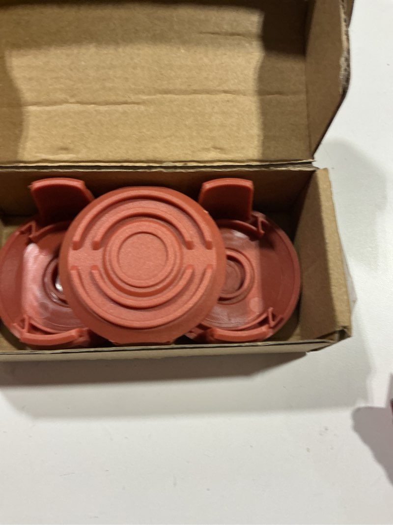 Condition photo showing Good Condition for spool cap cover for worx,trimmer replacement spool cap covers for worx,suitable for worx weed eater (3 pack)