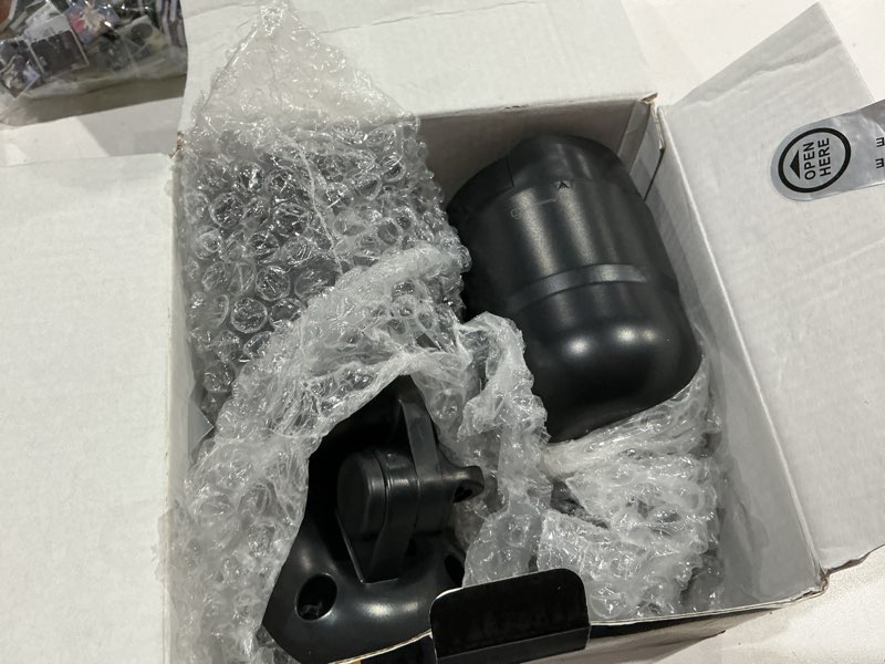 Condition photo showing Good Condition for battery operated motion sensor light,4000mah rechargeable battery powered spotlight 600 lumen outdoor ip65 waterproof for porch,yard,wall,garden with dusk to dawn black-2pcs
