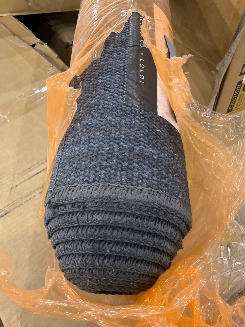 Loloi Rifle Paper Co. Maison Collection MAO-07 Charcoal 5'-0" x 7'-6", .19" Pile Height, Area Rug