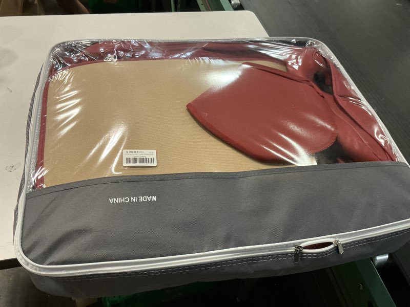 Condition photo showing Good Condition for CHOCMONS Car Seat Covers Full Set,Universal Fit for Cars,SUVs,Trucks,and Sedans with 5 Seats,Faux Leather Car Seat Cushion Compatible with Airbags,Waterproof Car Seat Protector,Wine Red Wine Red Full Set(Front and the Rear)