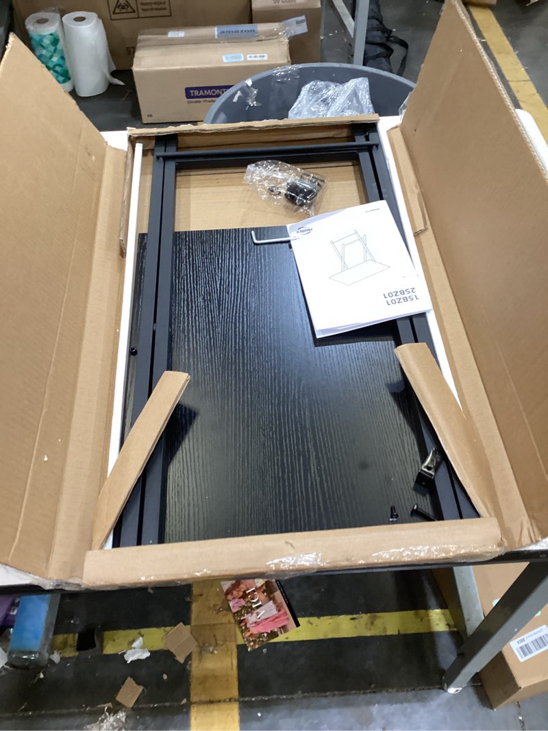 Condition photo showing Good Condition for hoobro folding tv tray table, stable snack table for small space, portable sofa side table, easy assembly and storage, ideal for snacks and meals in living room, black bk15bz01 1 black