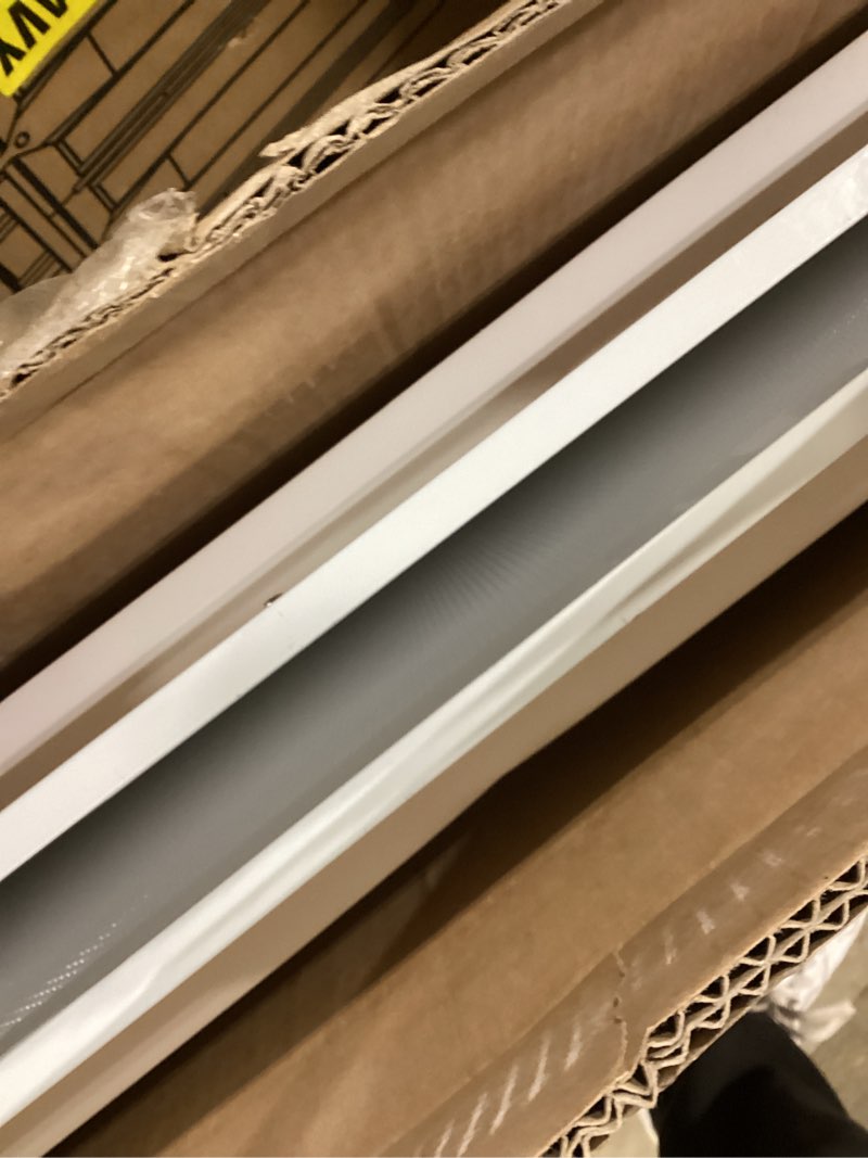 Condition photo showing Good Condition for jesled 2pack 2x4 led flat panel light, 10800lm, drop ceiling lights fixture for office shop garage basement laundry, 30w/40w/50w/60w/72w selectable, 5cct switchable, 0-10v dimmable, dlc etl listed 2x4 2pack