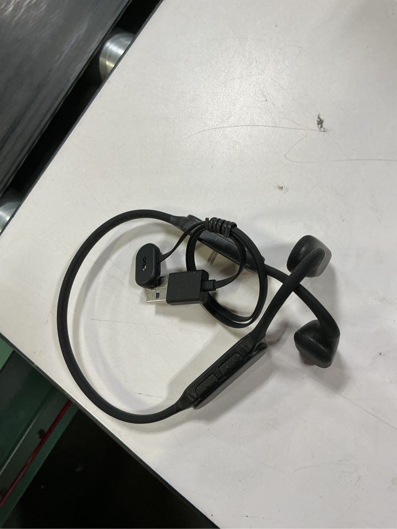 Condition photo showing Good Condition for onn. wireless bone conduction headphones with storage pouch, new