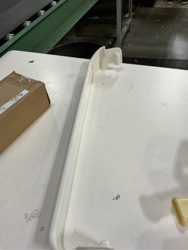 Condition photo showing Good Condition for upgraded 240535101 refrigerator door rack replacement retainer bar compatible with frigidaire kenmore refrigerator door shelf replacement parts ap3214801, ah735091, frt15hb3jw3, fftr1513lw0 door rack