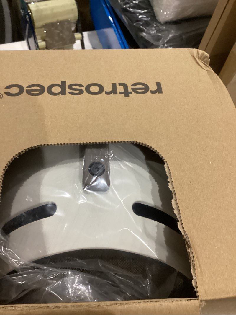 Condition photo showing As Is for Retrospec Comstock Ski Helmet - Snowboard Helmet for Adults & Youth - Adjustable Fit Snow Helmet with Protective Shell and Breathable Vents for Men, Women, Boys & Girls Matte Eggshell M/L: 59-62cm