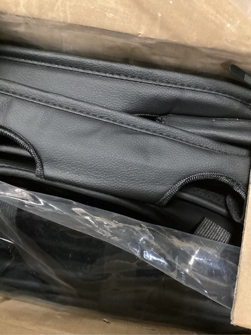 Condition photo showing Good Condition for Fit for Murano Car Seat Covers Compatible with Nissan Murano 2007-2025 2026 - Waterproof Breathable Leather Automotive Seat Cushions Protector,Airbag Compatible,Full Set 5 Seats(Black) Black-02 Full Set